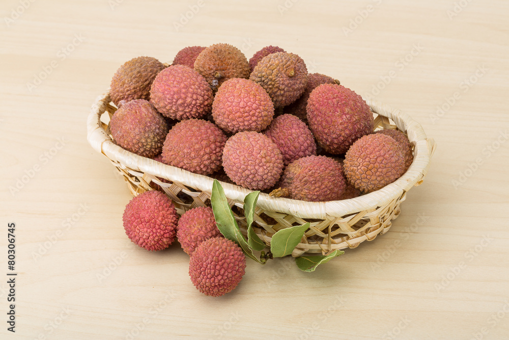 Tropical fruit - lychee Tropical fruit - lychee