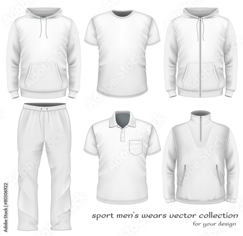 Sport men wear collection.