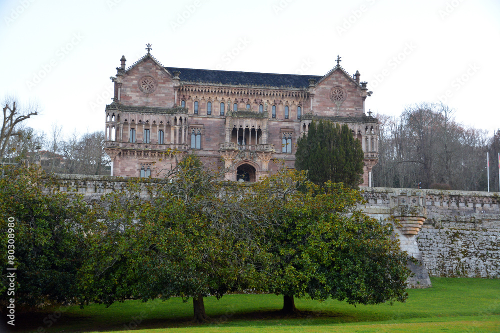 Palacio de Sobrellano en Comillas , Cantabria