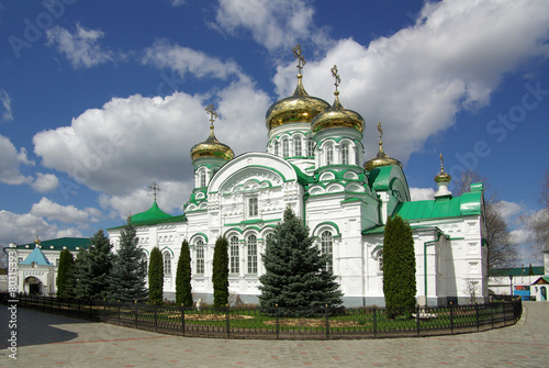 Raif monastery near the city of Kazan, Russia photo