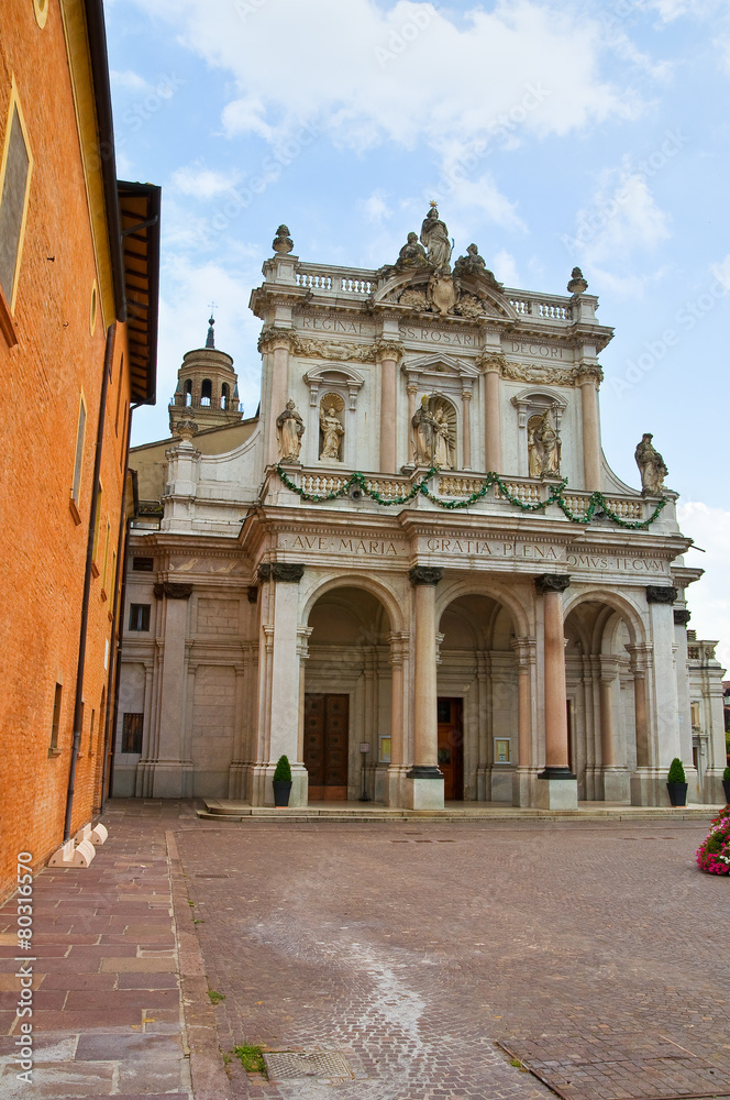 Sanctuary Basilica of Fontanellato. Emilia-Romagna. Italy.