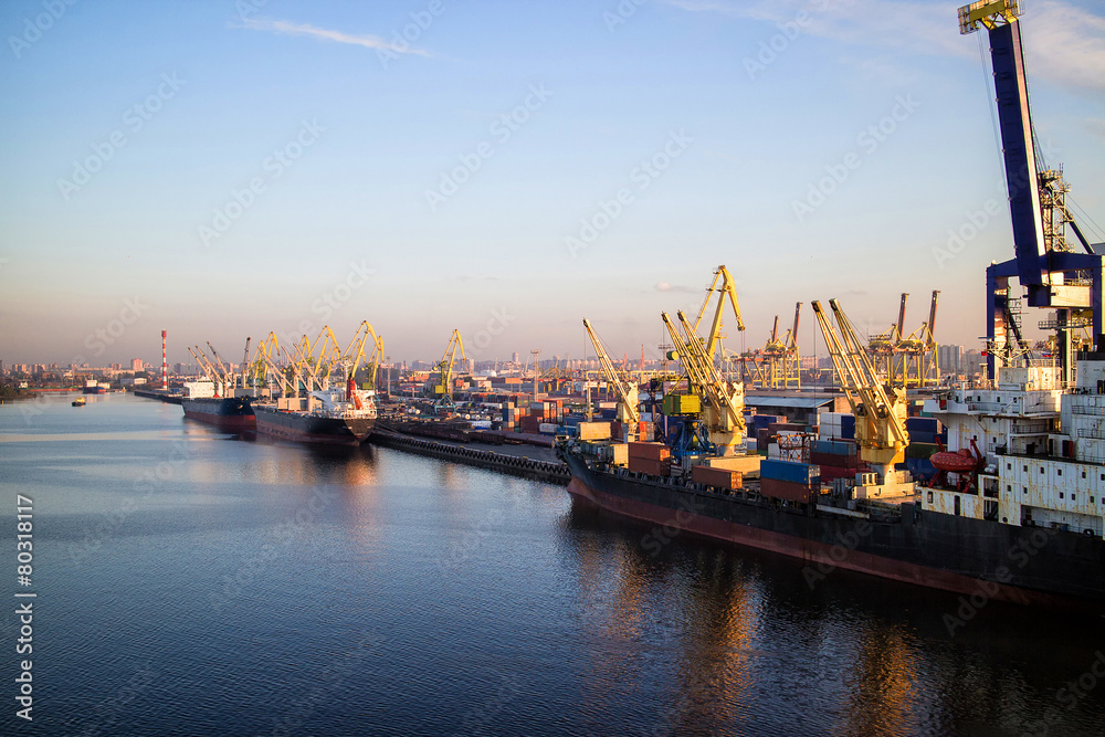 Marine port Container Terminal