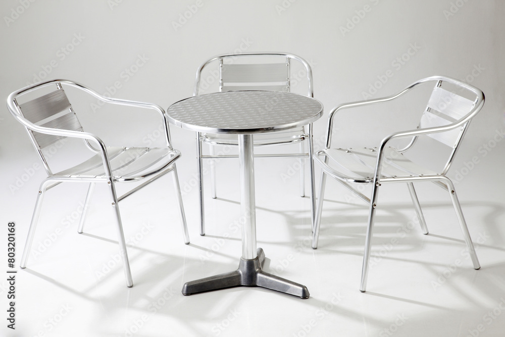 Fototapeta premium Table and chairs
