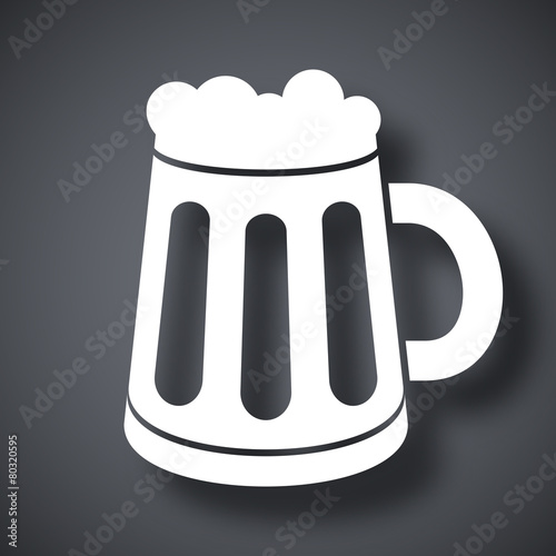 Vector beer icon