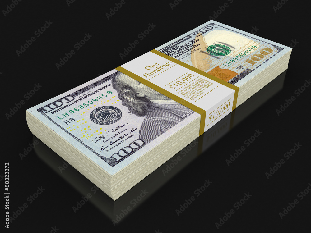 Pile of Dollars (clipping path included) Pile of Dollars (clipping path included)