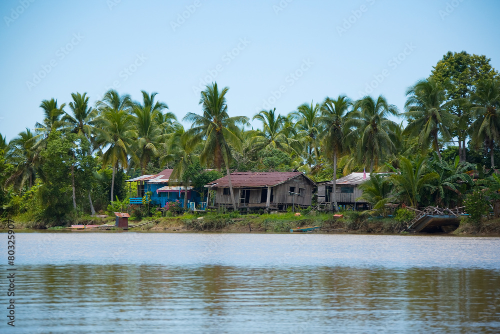 ボルネオ アジア 秘境 House of the Malaysian Borneo jungle ボルネオ アジア 秘境 House of the Malaysian Borneo jungle