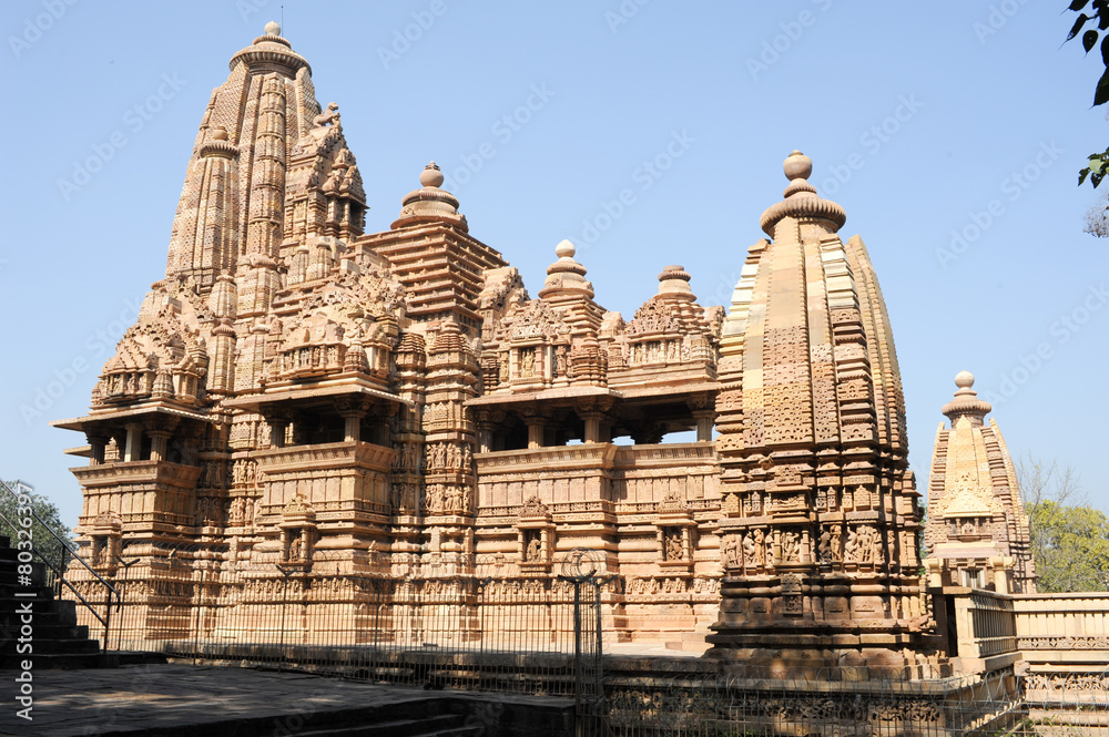 Temple of Khajuraho on India