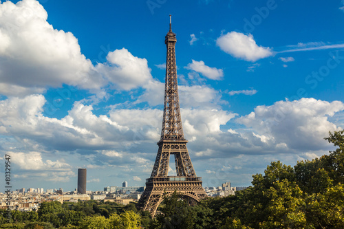 Eiffel Tower in Paris, France