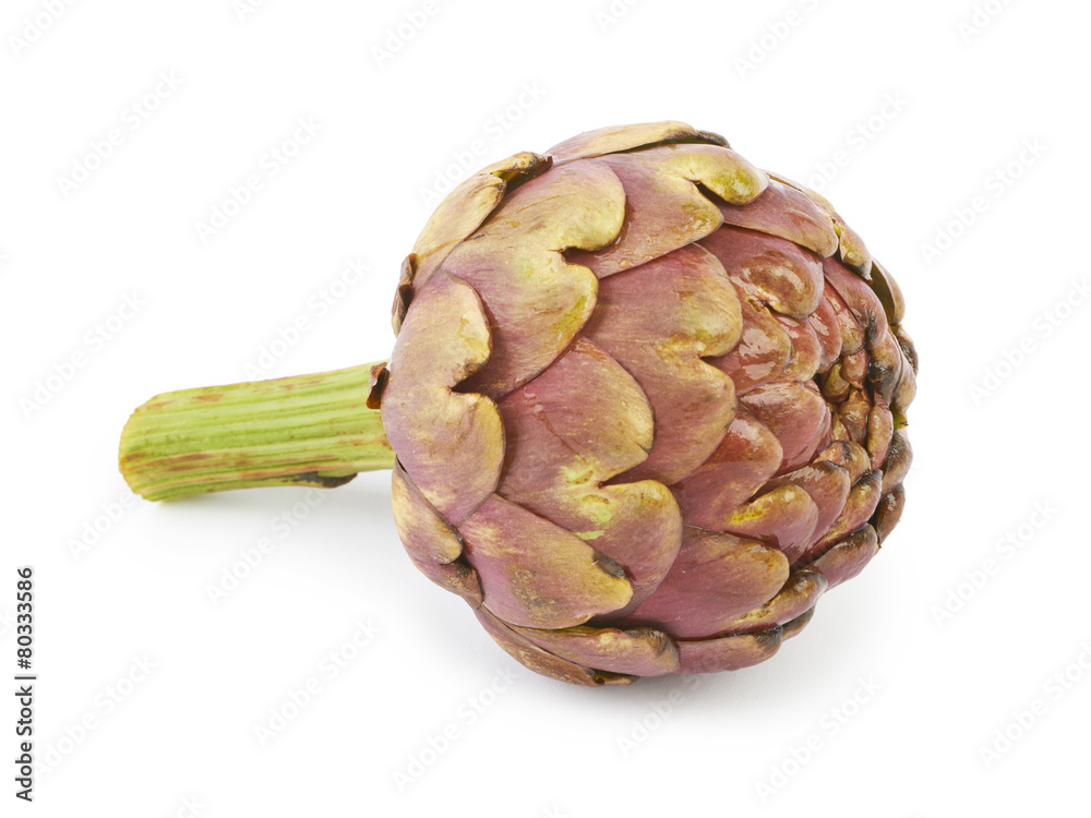 Obraz premium Artichoke isolated on white background