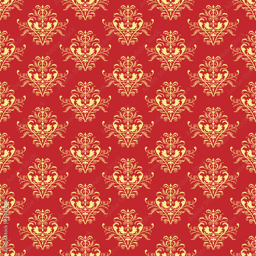 Retro-styled seamless pattern. Retro-styled seamless pattern.