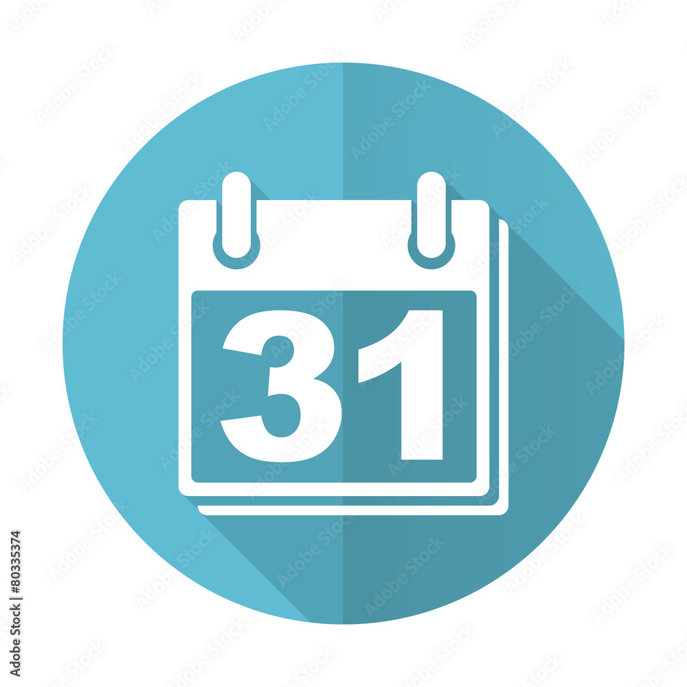 calendar blue flat icon organizer sign agenda symbol calendar blue flat icon organizer sign agenda symbol