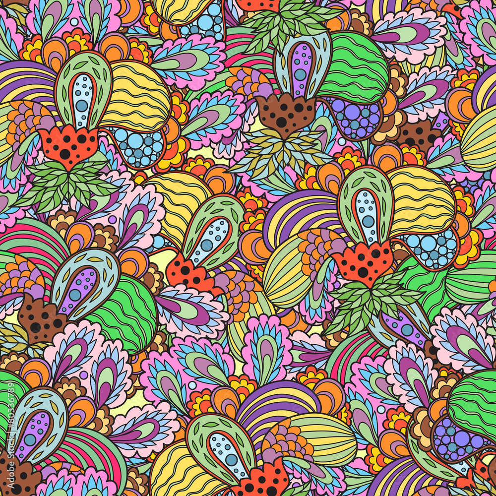 Seamless fruit pattern. Seamless fruit pattern.