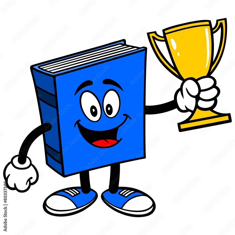 Blue Book with Trophy Blue Book with Trophy