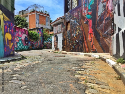 Arte do Graffitti na cidade