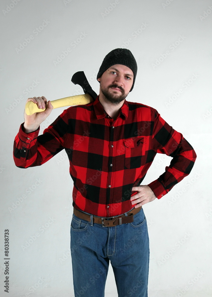 Fototapeta premium Lumberjack