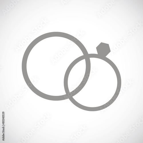 Marriage black icon