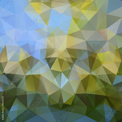Modern abstract polygonal colorful background