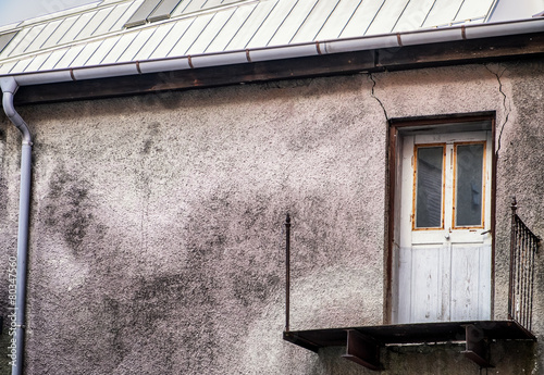 Billede på lærred old balcony