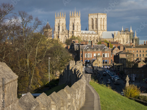 York Minster and City Wall