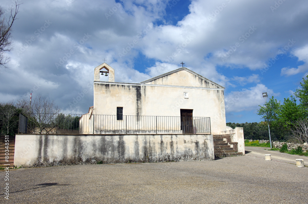 Fototapeta premium Sassari-Chiesa Santa Anatolia