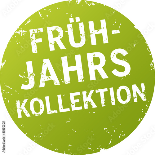 Button stempel Frühjahrskollektion