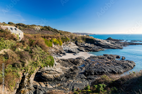 Tableau sur toile Prussia Cove Cornwall England