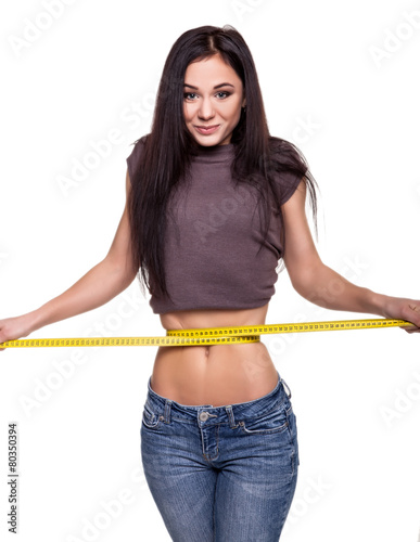 Weight loss concept - Stock Image