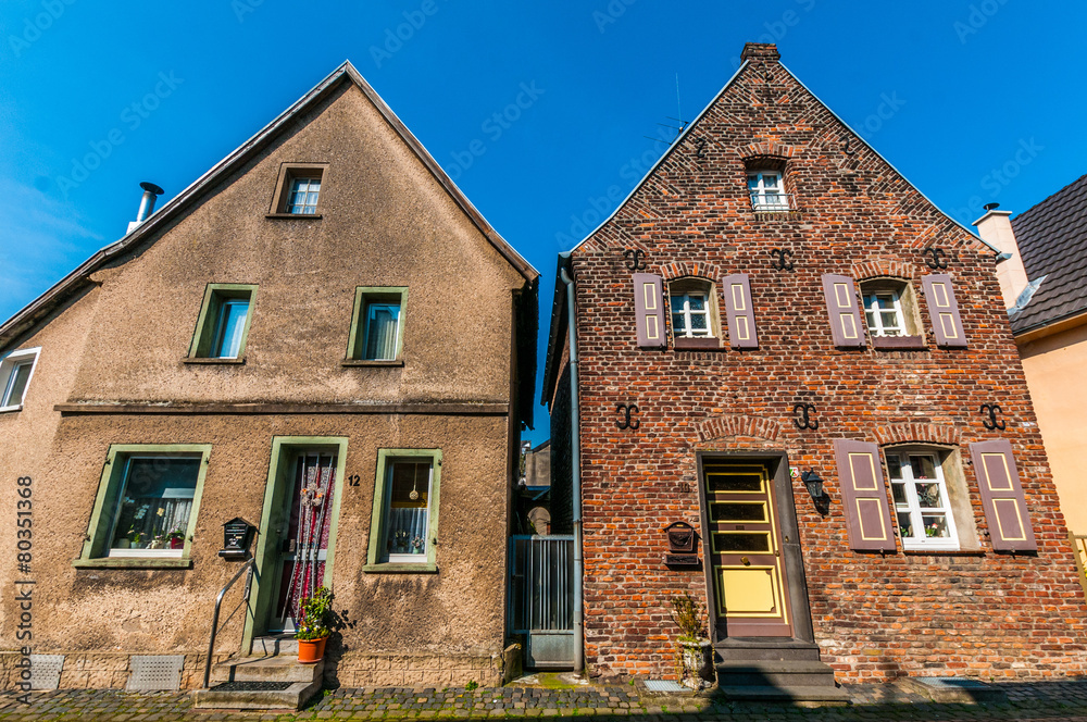 Zons - alte Stadthäuser Zons - alte Stadthäuser