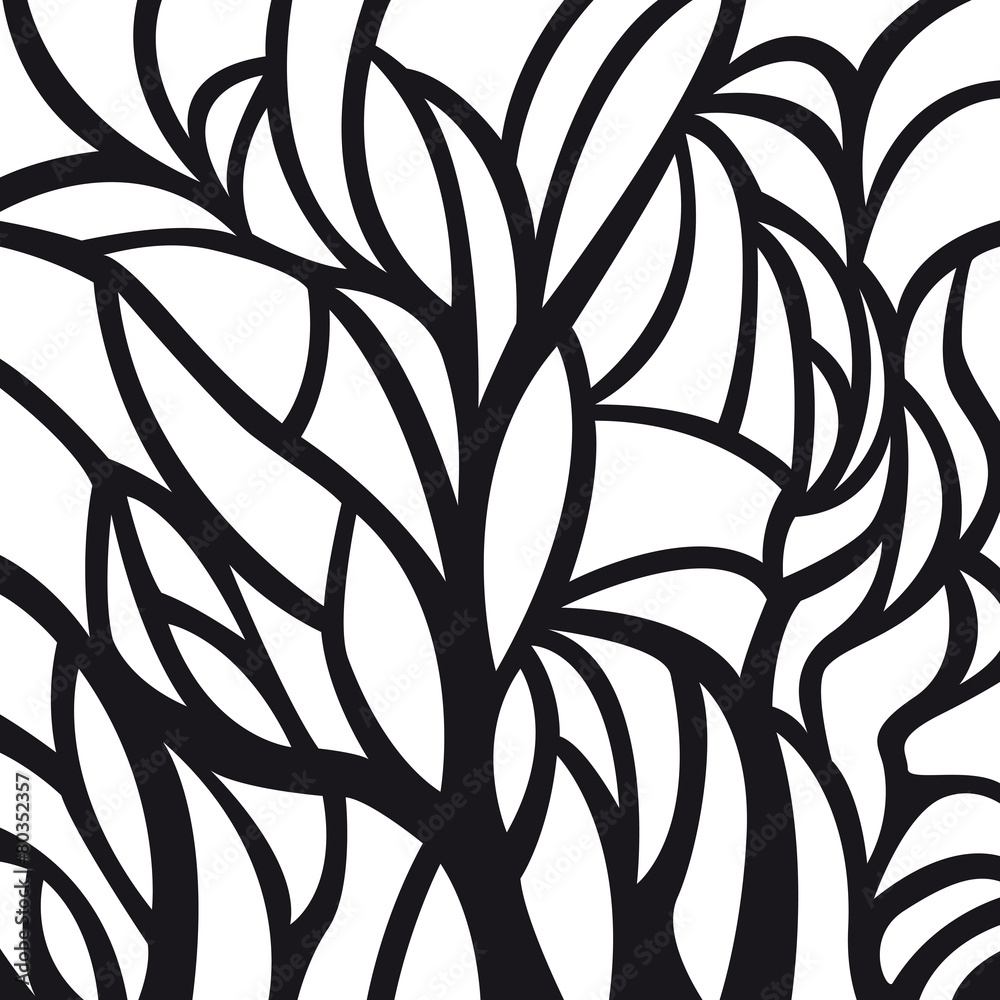 FOND VEGETAL Noir