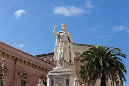 Vászonkép statue