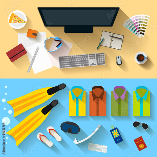 objects that people use in everyday life and during rest
