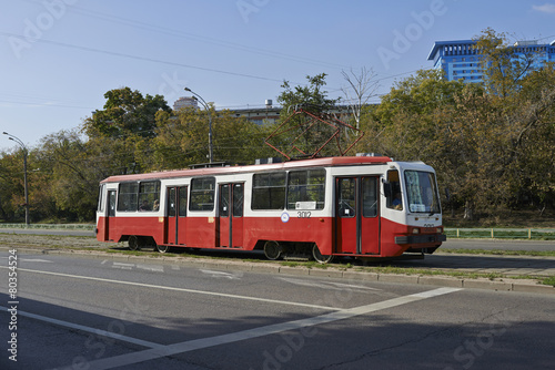 tram in moscow