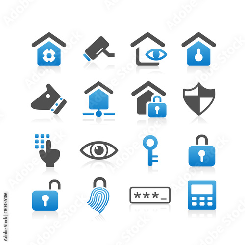 Home security concept icon