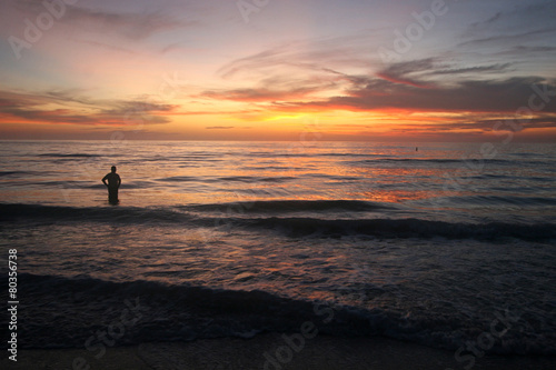Stunning Ocean Sunset © Lucy Clark
