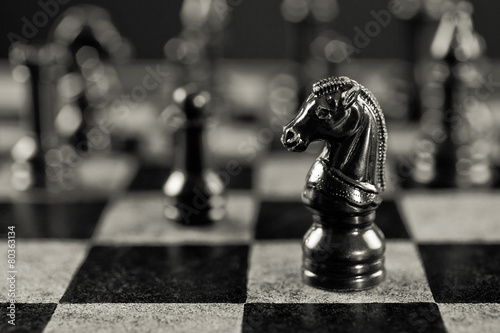 Autocolant Black Knight