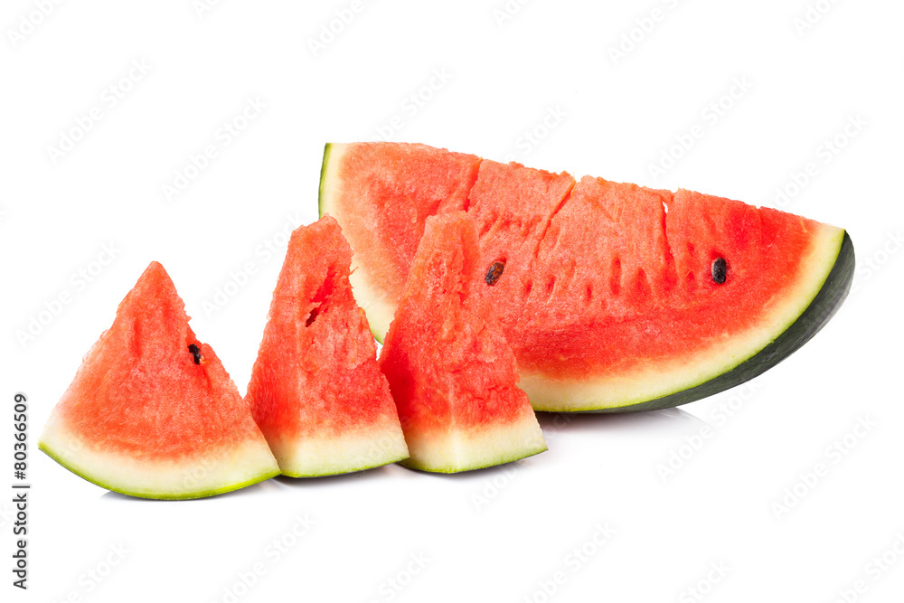 watermelon isolated on white background