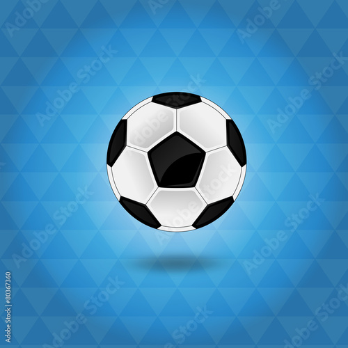 illustration of a soccer ball © Deno