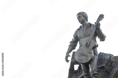 Photos monument to the poet Vladimir Vysotsky in Kharkov