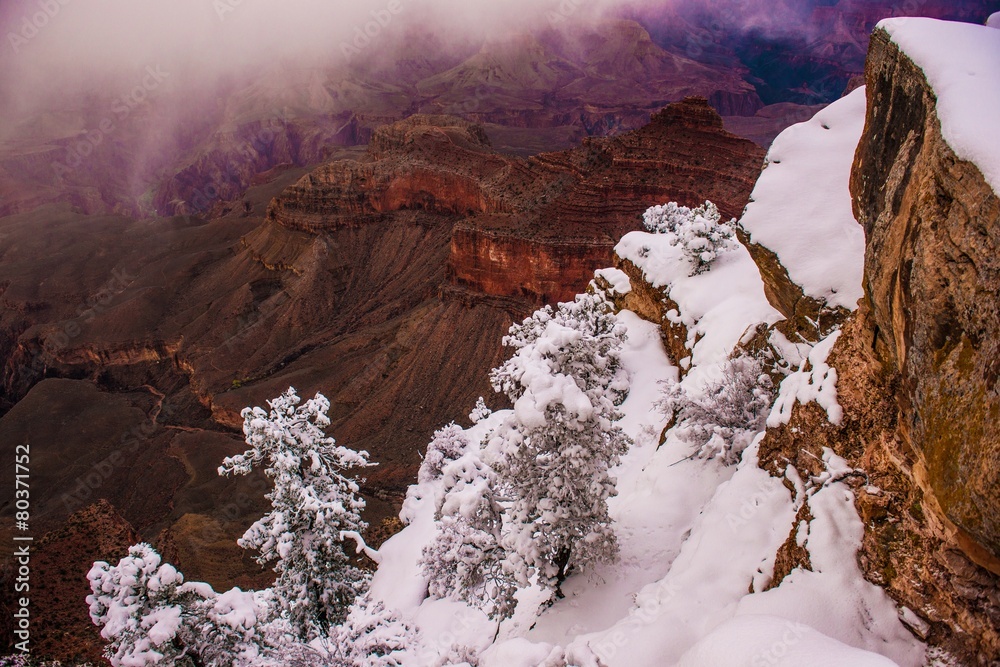 Grand Canyon Winter Season