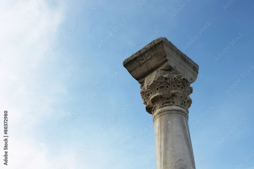 Column of the old Greek city