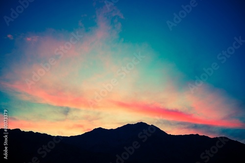 Scenic Mountain Sunset