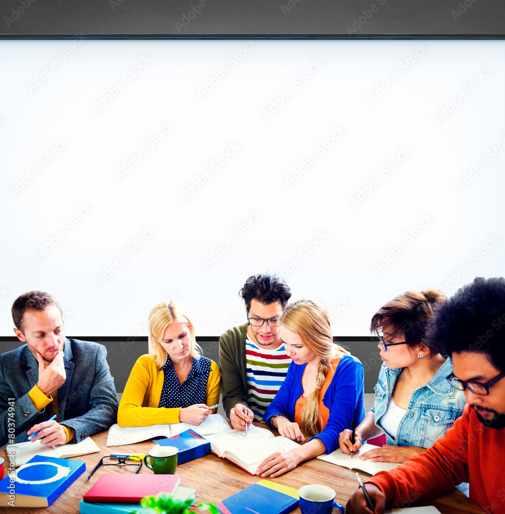 People Meeting Confernece Teamwork Discussion Concept People Meeting Confernece Teamwork Discussion Concept