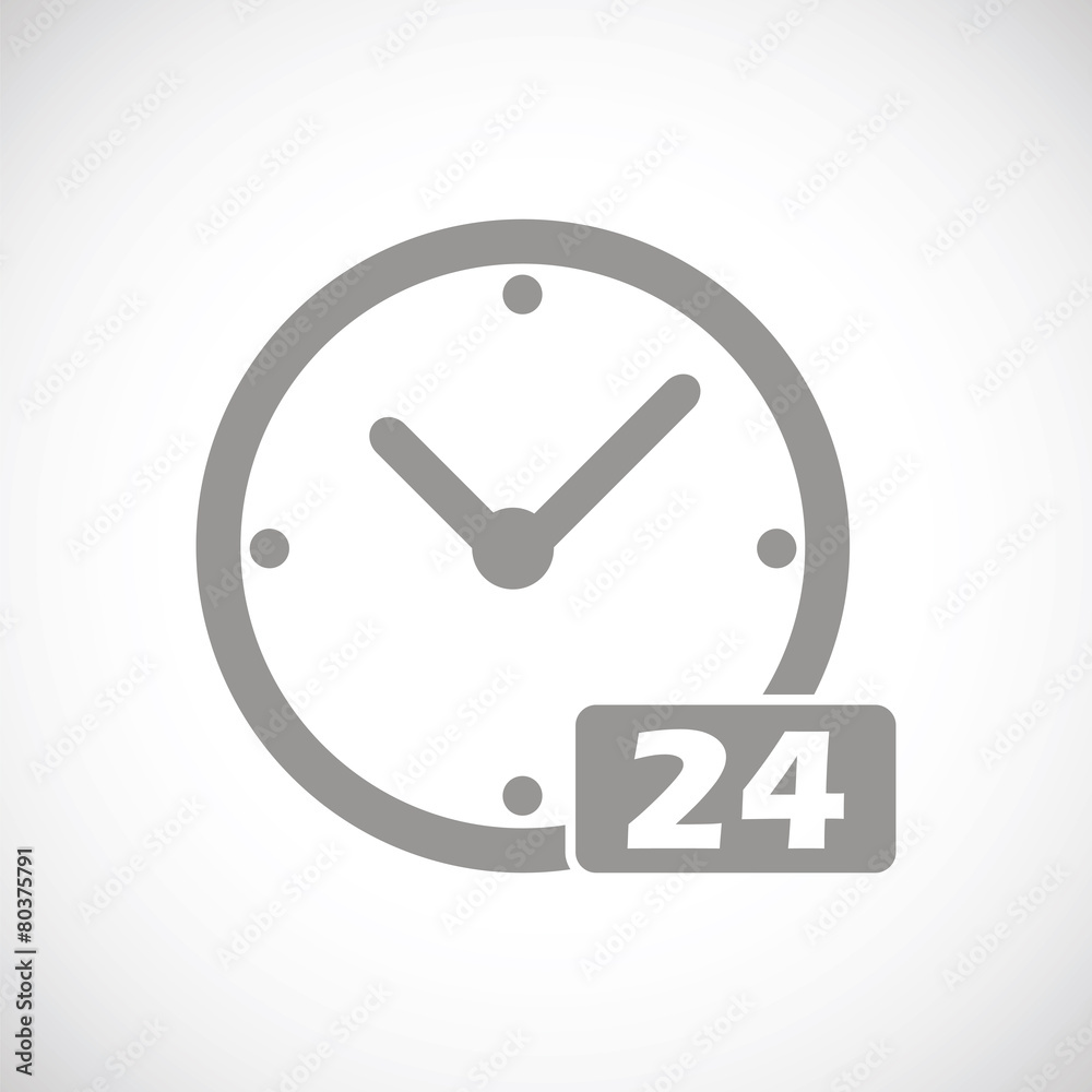 Clock black icon Clock black icon