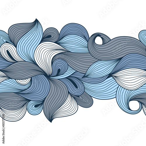 Abstract ornament wave