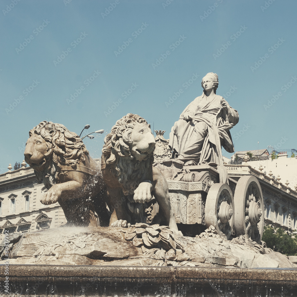 Fototapeta premium Madrid Spain