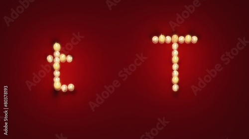Candle Text