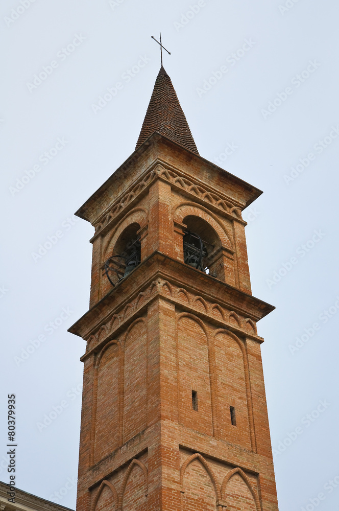 Fototapeta premium Church of St. Martino. Riva. Emilia-Romagna. Italy.