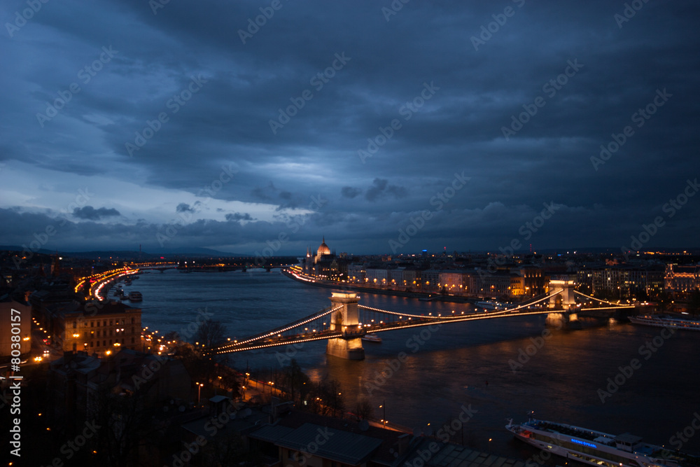 Fototapeta premium Panorama of Budapest