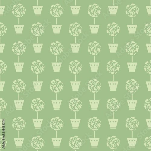 flower pots pattern