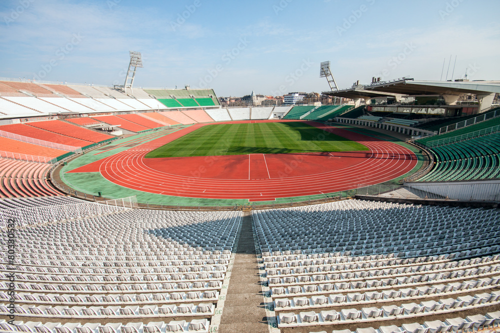 Naklejka premium Football stadion